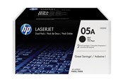 Printertilbehør blekk/toner - HP 05A / CE505D 2-Pack Black Toner - Laser toner Svart - CE505D