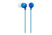 Hodetelefoner - Sony MDR-EX15AP - In-ear - Mikrofon - Blå - MDREX15APLI.CE7