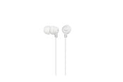 Hodetelefoner - Sony MDR-EX15AP - In-ear - Mikrofon - Hvit - MDREX15APW.CE7