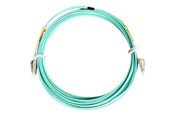 Nettverkskabel - StarTech.com 10Gb Aqua Multimode 50/125 Duplex LSZH Fiber Patch Cable LC-LC - A50FBLCLC3