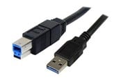 USB - StarTech.com SuperSpeed USB 3.0 Cable A to B - USB3SAB3MBK