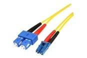 Nettverkskabel - StarTech.com Single Mode Duplex Fiber Patch Cable LC-SC - SMFIBLCSC4