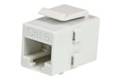 Nettverkskabel - StarTech.com Cat 6 RJ45 Keystone Jack Network Coupler - Hvit - 0cm - C6KEYCOUPLWH