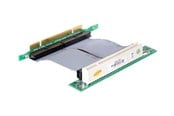 Dokkingstasjon - DeLOCK Riser card PCI 32 Bit with flexible cable left insertion - 41793