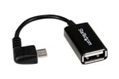 USB - StarTech.com Right Angle Micro USB to USB OTG Host Adapter - UUSBOTGRA