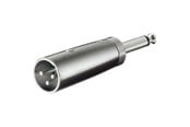 Lydkabel - Pro XLR Adapter 3pin XLR M - Jack Mono M - 4040849274527