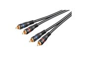 Lydkabel - Pro RCA Stereo Cable - Shielded - 3m - 4040849501197