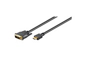 Skjermkabel - Pro HDMI - DVI-D - 1.5m - Svart - 4040849518812