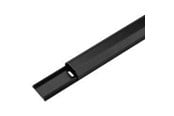 Kabelordner/Kabelstrømpe - Pro Aluminium-Kabelkanal 1.1 m sort - 4040849907234