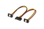 Sata - Pro SATA Power Cable x2 - 90° - 0.20m - 4040849951152