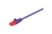 Nettverkskabel - Pro LAN CAT 6 UTP - Purpur - 0.5m - 4040849952609