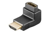 Skjermkabel - Pro HDMI vinklede og bøyde adapter 90 ° - 4040849687822