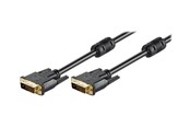 Skjermkabel - Pro DVI-D DL - 10m - Svart - DVI-D-10