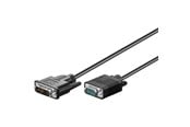 Skjermkabel - Pro DVI-I SL - VGA Cable - Black - 1m - 4040849509896