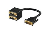 Skjermkabel - Pro DVI-D split cable - 2 DVI-D - 4040849687402