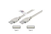 USB - Pro USB-A <-> USB-A - 2m - Grå - 4040849507960
