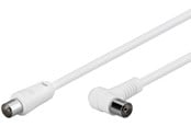 Antennekabler - Pro Antenna cable White 2x90° - 2.5m - 4040849673603