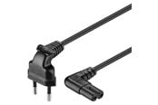 Strømkabel (ekstern) - Pro Power cable C7 - 5m - Svart - 90° - 4040849973550