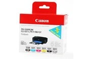 Printertilbehør blekk/toner - Canon PGI-550/CLI-551 / 6496B005 Multi P - 6496B005