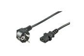 Strømkabel (ekstern) - Pro Power cable C13 1x90° - Svart - 2.5m - 4040849500787