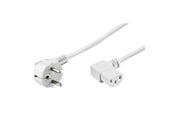 Strømkabel (ekstern) - Pro Power cable C13 2x90° - Hvit - 1.5m - 4040849960437