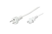 Strømkabel (ekstern) - Pro Power cable C13 - Hvit - 5m - 4040849960413