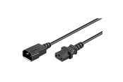Strømkabel (ekstern) - Pro Power cable C14 - C13 - Svart - 3m - 4040849952876