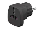 Strømkabel (ekstern) - Pro Travel adapter to CEE7/7 - Black - 4040849940286