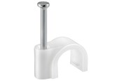 Kabelordner/Kabelstrømpe - Pro Cable Clip - White - 6mm - 4040849170782