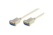 Parallell/seriell kabel - Pro Seriel RS232 9-pins Null Modem - 2m - 4040849684845