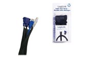 Kabinett tilbehør (kjølepasta mv.) - LogiLink Cable FlexWrap - KAB0006