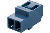 Tilbehør - Deltaco FBP-1044 Snap-in fiber mating sleeve 2xLC-LC Single mode duplex - FBP-1044