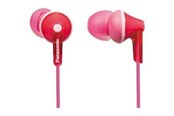 Hodetelefoner - Panasonic RP HJE125E-Pink - RP-HJE125E-P