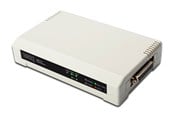 Nettverksadapter - DIGITUS DN-13006-1 2+1 Port Print Server - DN-13006-1
