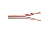 Lydkabel - Pro Speaker Cable 0.5mm Clear - 50m - 4040849151200