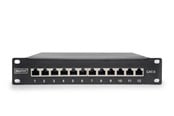 Tilbehør - DIGITUS DN-91612S - 12-Port Cat6 Shielded - Patch Panel - DN-91612S