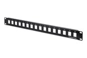 Tilbehør - DIGITUS 16-Port Modular Patch Panel - DN-91400