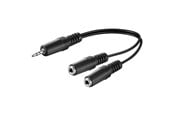 Lydkabel - Pro MiniJack 3.5mm splitter (1M - 2F) - 4040849504655