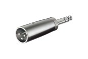Lydkabel - Pro XLR Adapter 3pin XLR M - Jack M - 4040849275159