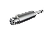 Lydkabel - Pro XLR Adapter 3pin XLR F - Jack M - 4040849275142