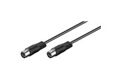 Lydkabel - Pro DIN 5 pins - Black - 1.5m - 4040849500206