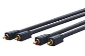 Lydkabel - ClickTronic RCA Stereo Cable - 1m - 4040849703775