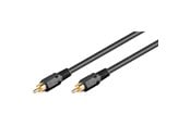 Lydkabel - Pro RCA Mono Cable - Black - 15m - 4040849503382