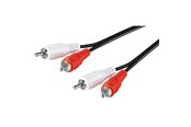 Lydkabel - Pro RCA Stereo Cable - Black - 10m - 4040849500312