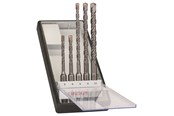 Bormaskin & Bits - Bosch 5-delers Robust Line hammerbor-sett SDS plus-5 Ø 5,6 x 115mm, 6,8,10 x 165mm - 2607019927