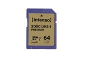 Minnekort - Intenso SD UHS-I Premium - 45MB/s - 64GB - 3421490