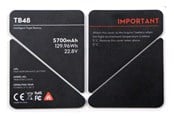 Droner - DJI - Inspire TB48 Insulation sticker - CP.BX.000060