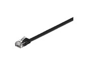 Nettverkskabel - Pro LAN CAT 6 UTP Flat - Svart - 15m - 4040849953835