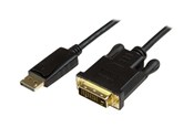 Skjermkabel - StarTech.com 3 ft DisplayPort to DVI Converter Cable DP to DVI Adapter - DP2DVI2MM3