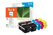 Printertilbehør blekk/toner - Peach Spar Pack Plus - PI300-575